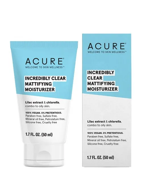 ACURE - Incredibly Clear Mattifying Moisturizer - 1.7 fl. oz. (50 ml)