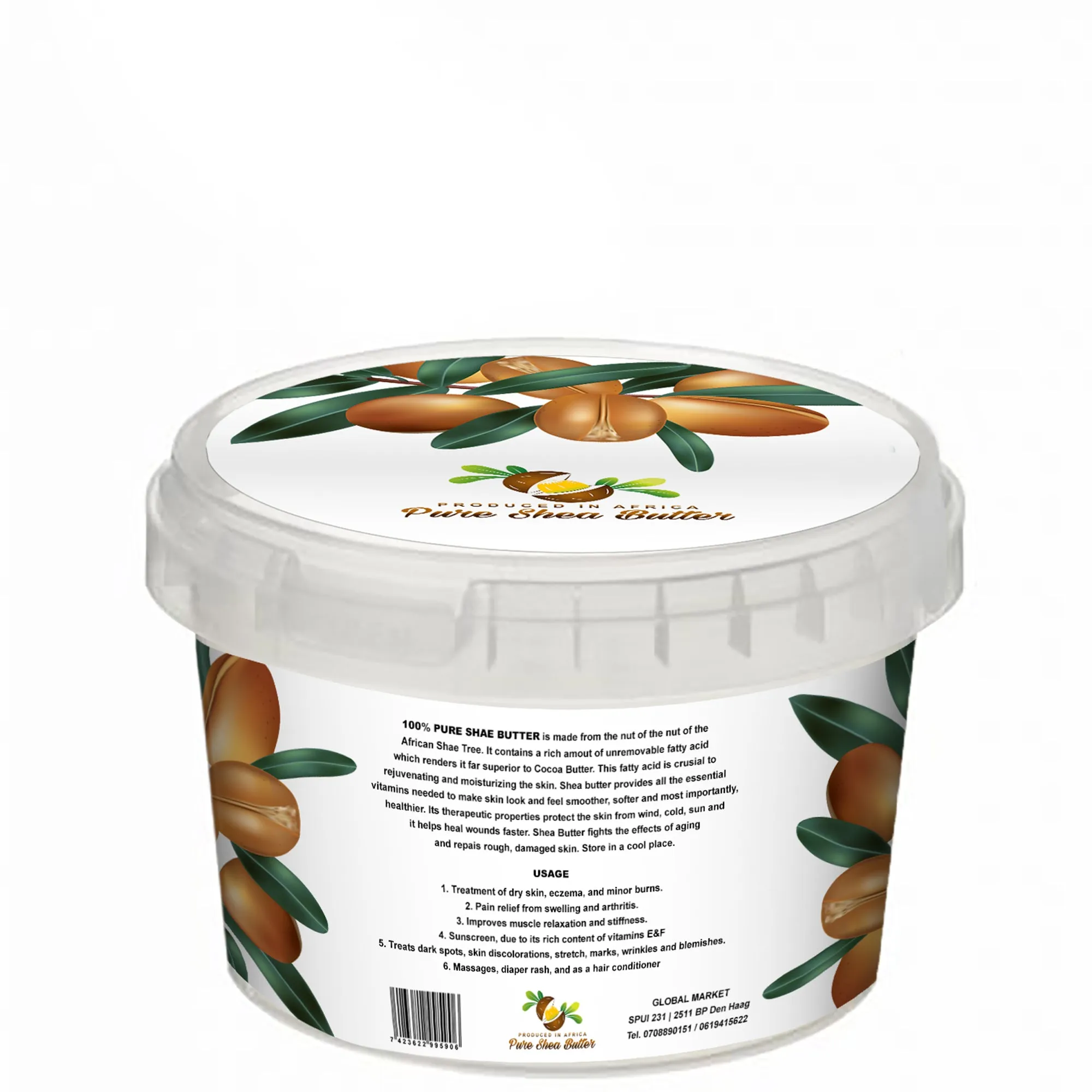 African Natural Shea Butter 300 ml