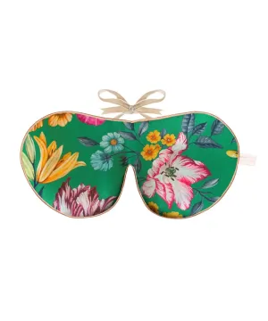 Anti-Ageing Silk Eye Mask - Stately Bouquet Liberty Print