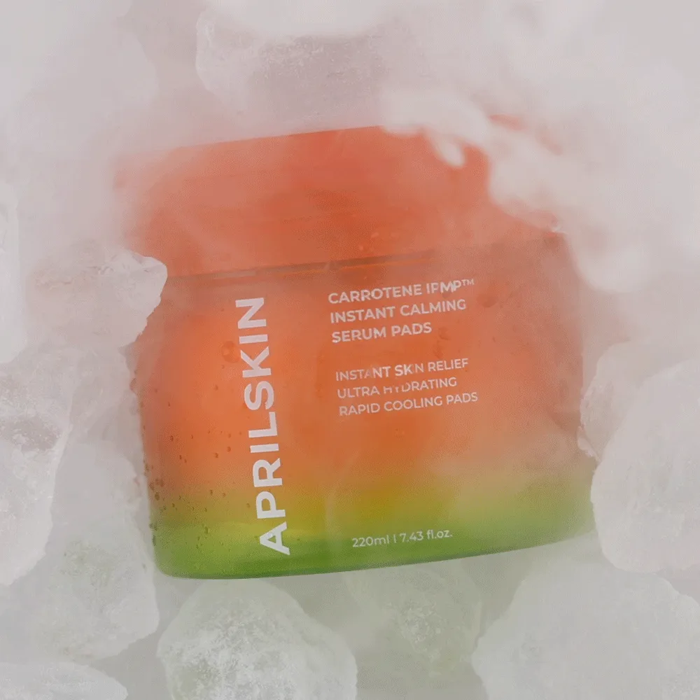 APRILSKIN Carrotene IPMP Instant Calming Serum Pads