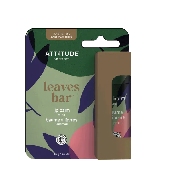 Attitude- Leaves Bar Lip Balm Mint