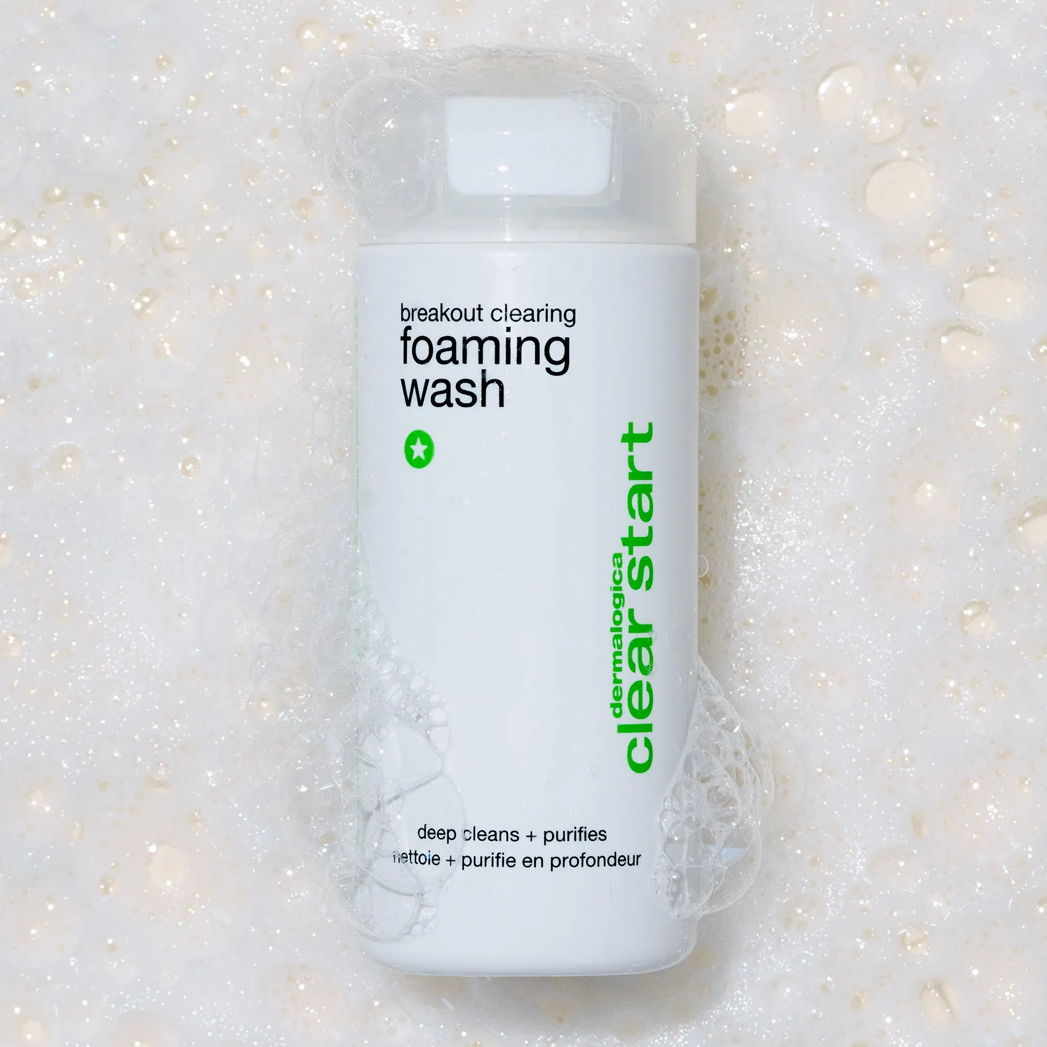 breakout clearing foaming wash