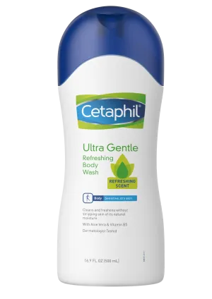 Cetaphil Ultra Gentle Refreshing Body Wash 16.9 fl oz