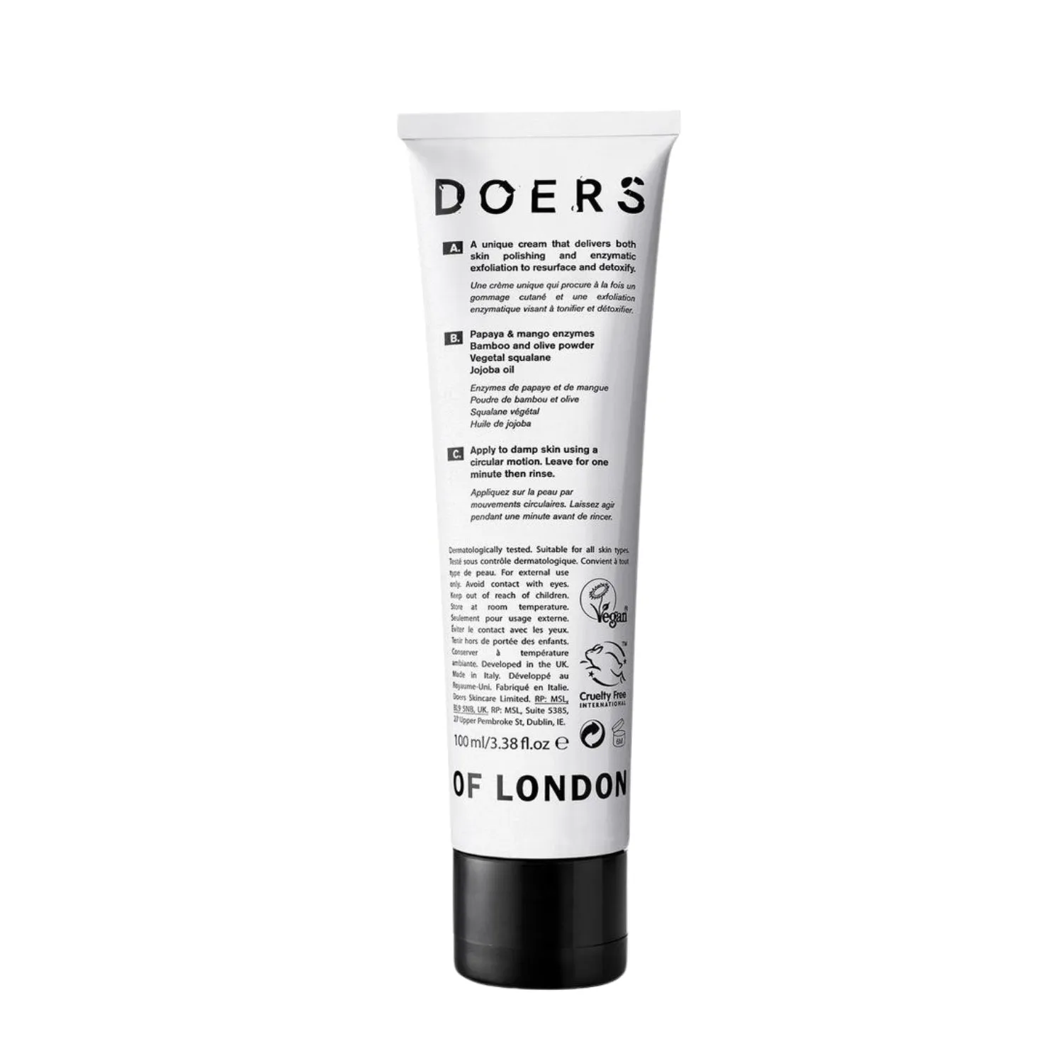 Doers of London Hydrating Face Scrub (100ml)