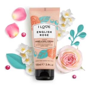 English Rose Hand and Nail Cream 100ml