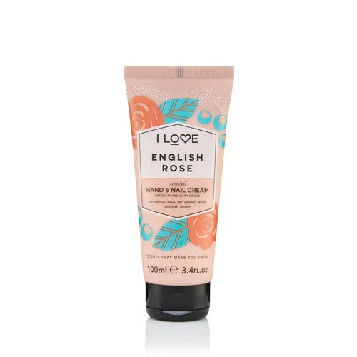 English Rose Hand and Nail Cream 100ml