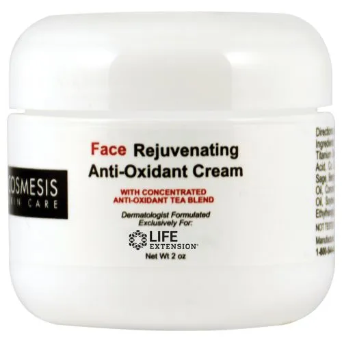 Face Rejuvenating Anti-Oxidant Cream 2 oz By Life Extension