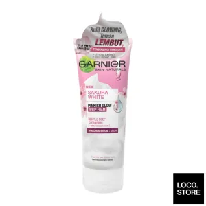 Garnier Sakura White Pinkish Glow Whip Foam Gentle Deep Cleansing 100ml