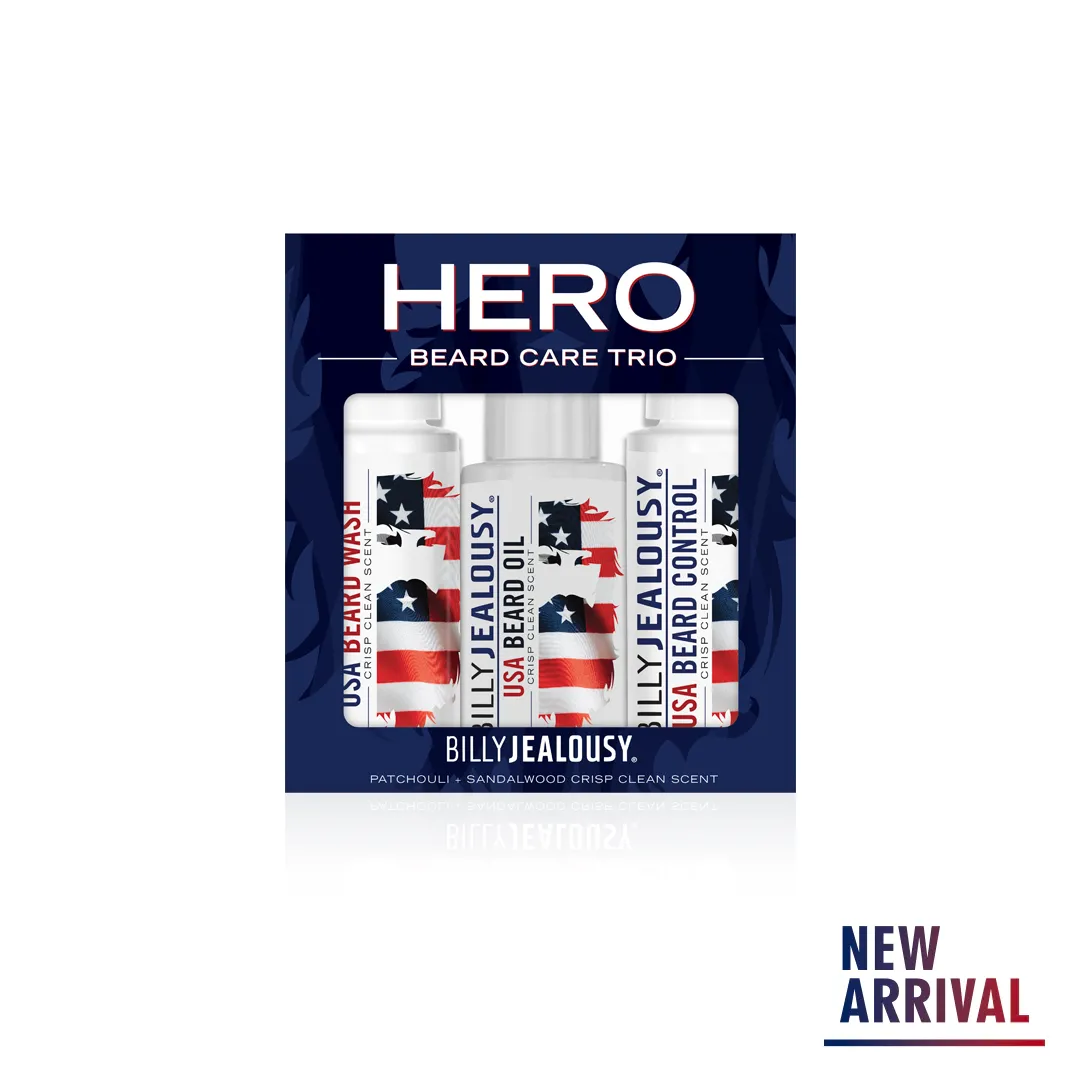 Hero Beard Trio Kit - Crisp Clean Scent