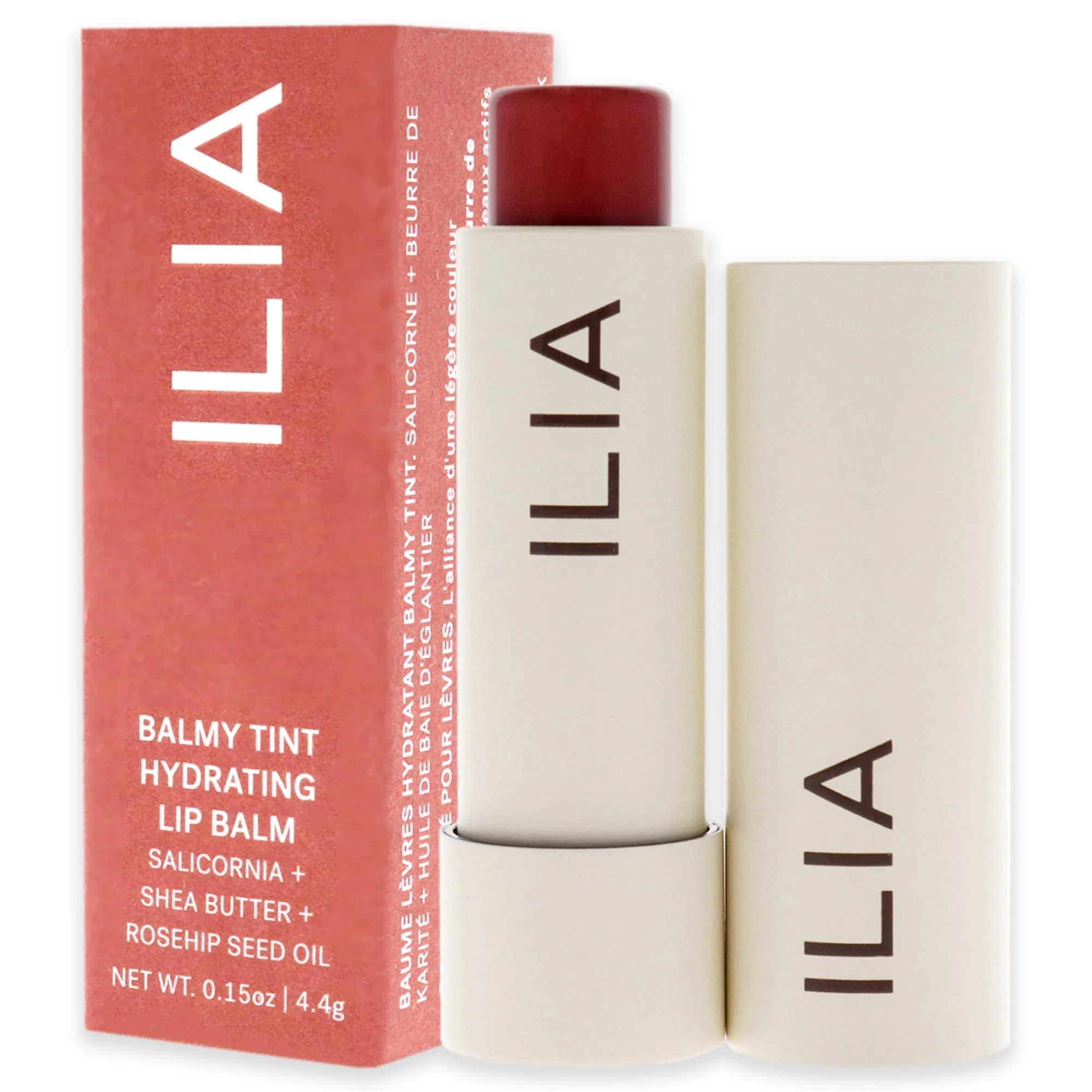 ILIA Beauty Balmy Tint Hydrating Lip Balm - Lullaby, 0.15 oz Lip Balm