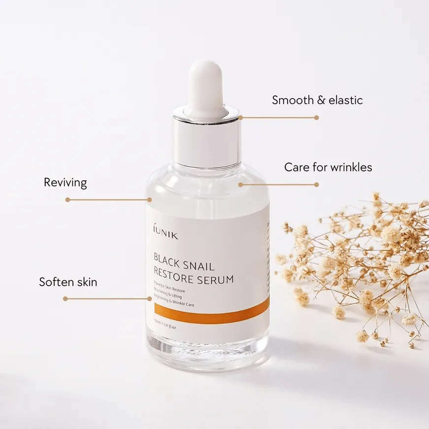 iUNIK Black Snail Restore Serum 50ml