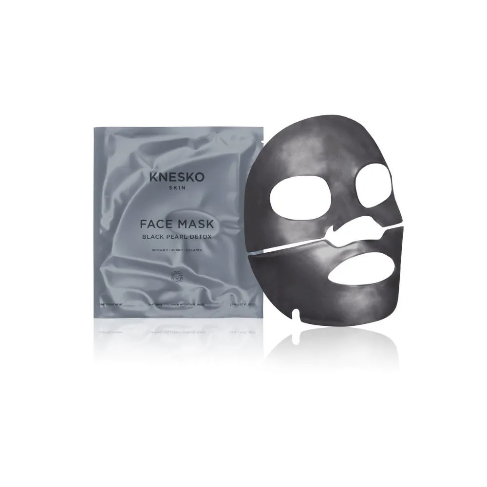 Knesko Black Pearl Detox Collagen Face Masks