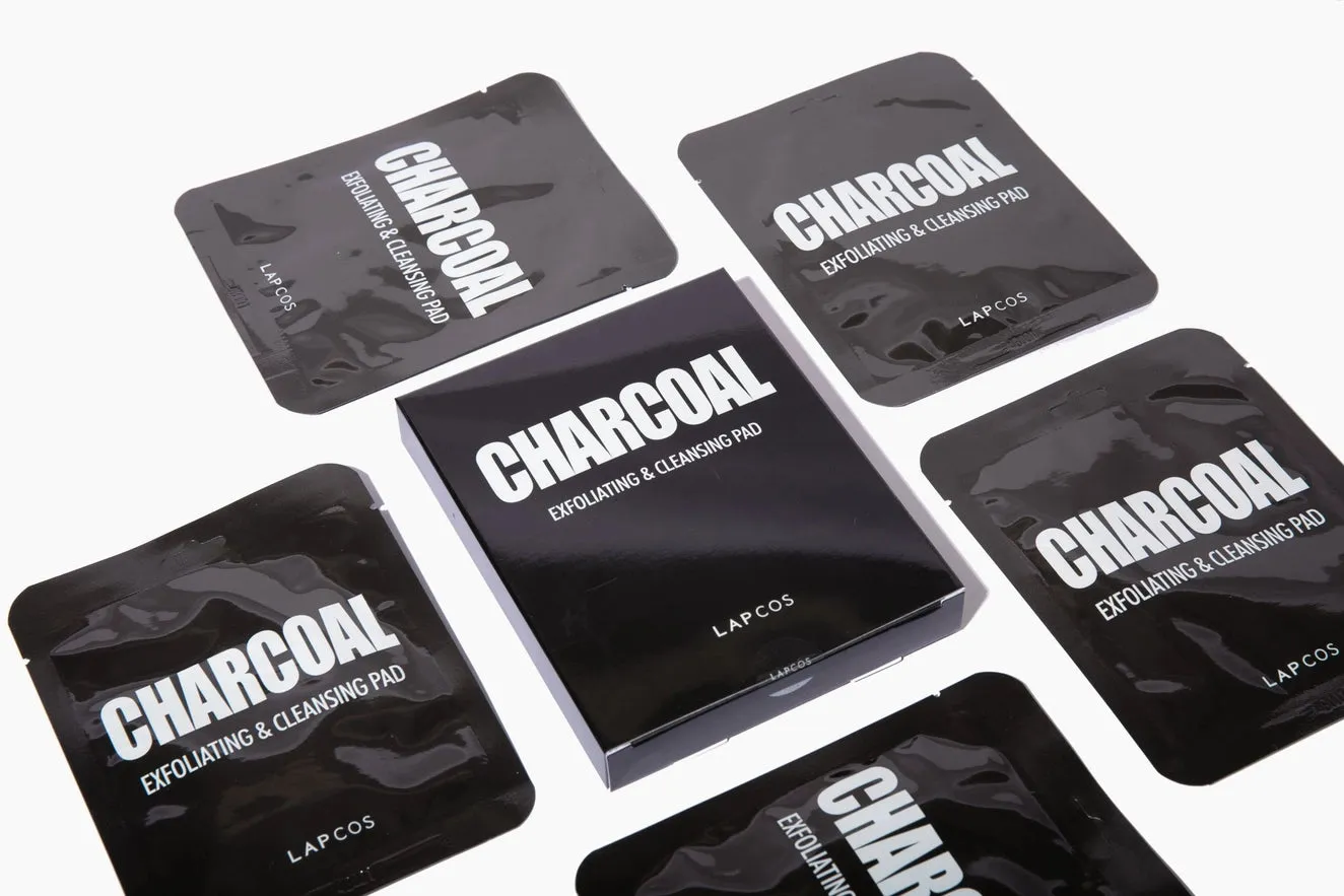 Lapcos Daily Charcoal Sheet Mask - Skin Detox - 5 Pack