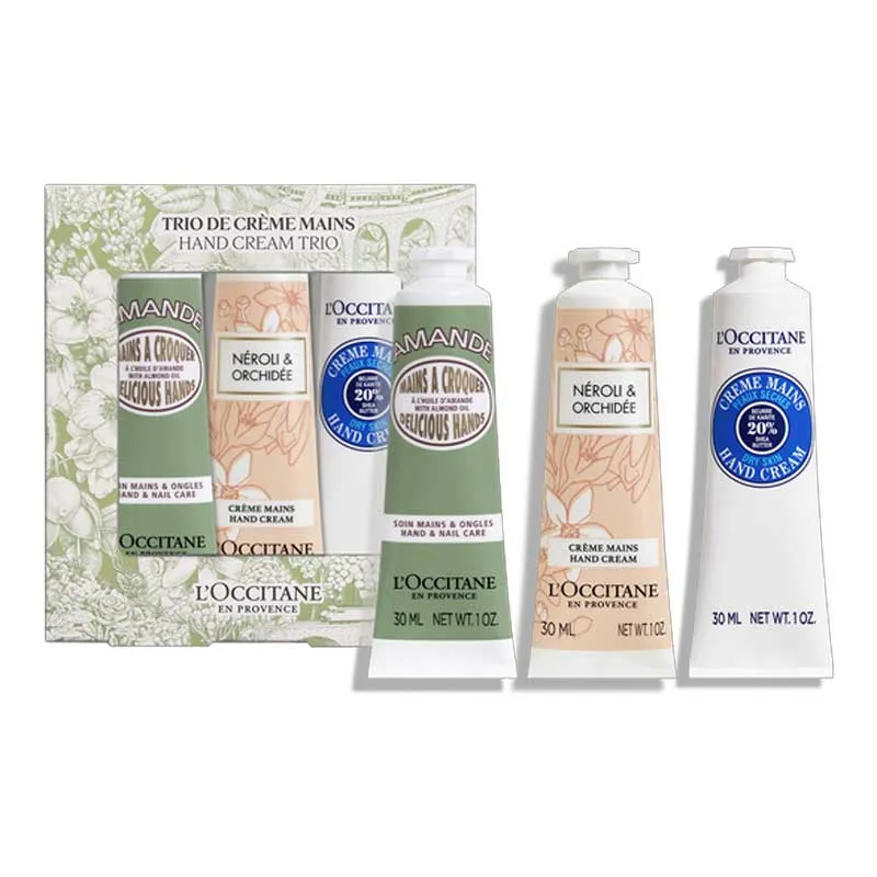 L'Occitane Festive Hand Cream Trio