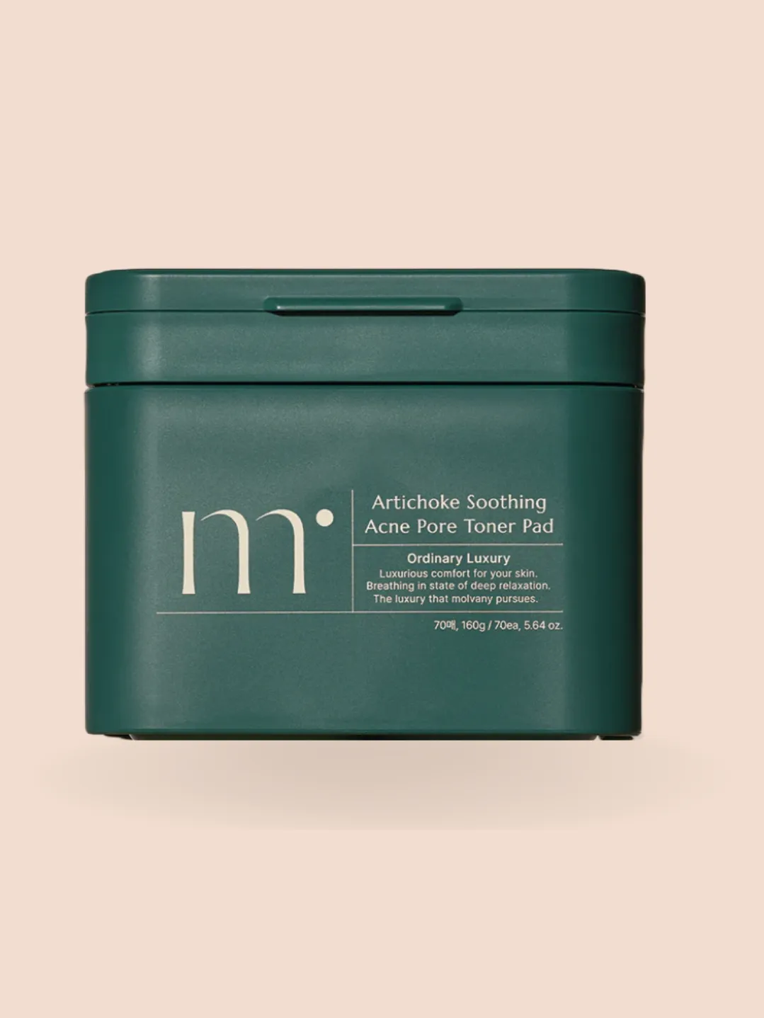 Molvany Artichoke Soothing Acne Pore Toner Pad