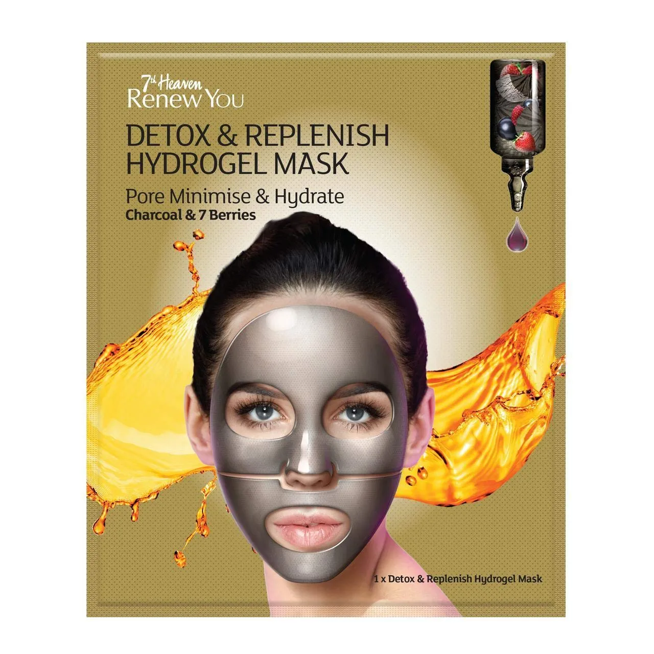 Montagne Jeunesse 7th Heaven Renew You Detox & Replenish Hydrogel Mask