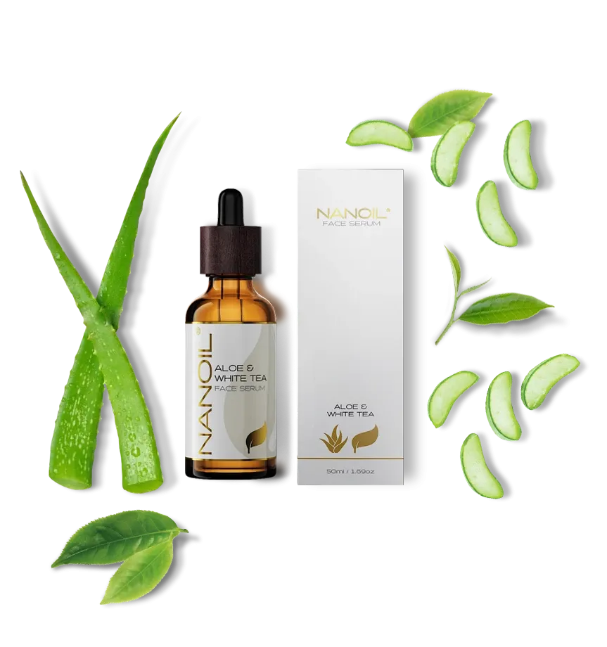 NANOIL Aloe & White Tea Face Serum 50ml