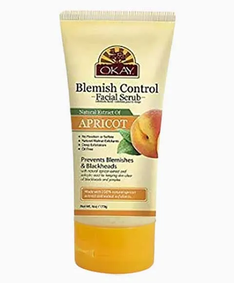 Okay  Pure Naturals Blemish Control Apricot Facial Scrub