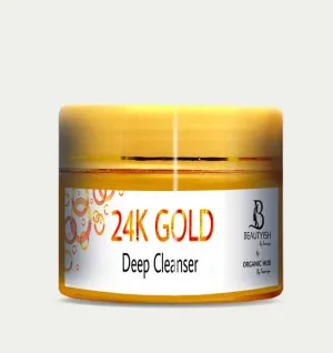 Organic Hub 24K Gold Deep Cleanser - 100ML