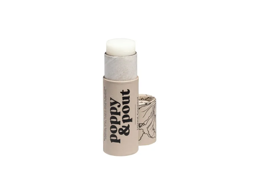 Poppy & Pout Island Coconut Lip Balm