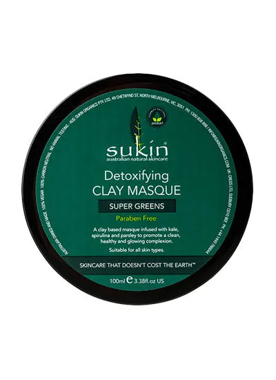 Sukin Super Greens Detoxifying Clay Masque