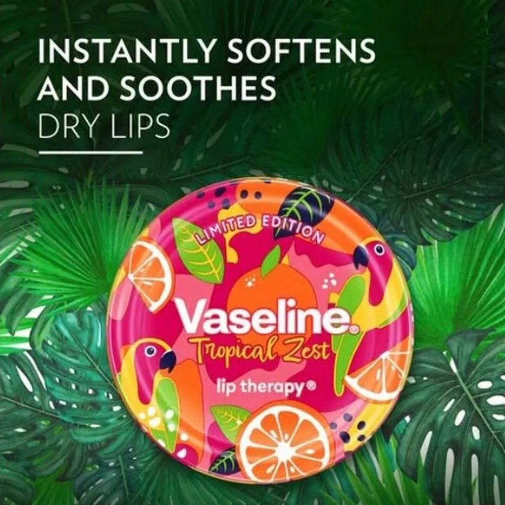 Vaseline Lip Therapy Tropical Zest 20G